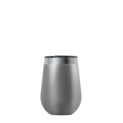 Back customization side of the RTIC Cocktail Tumbler 12 oz in Graphite 