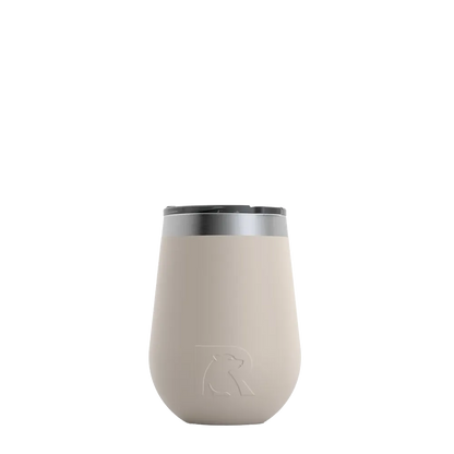 Front customization side of the RTIC Cocktail Tumbler 12 oz in Beach 