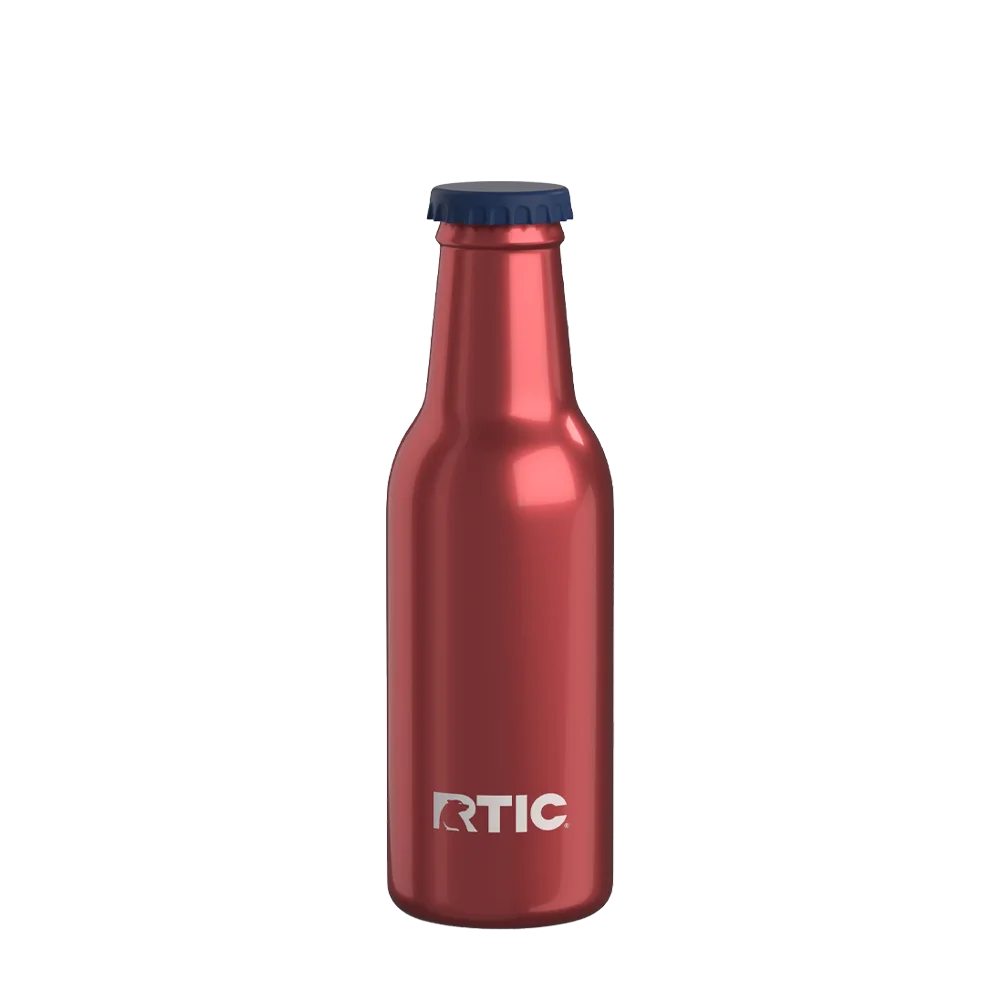 Front customization side of the RTIC Sidekick Bottle 18 oz in Red Pop 