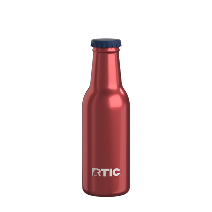 Front customization side of the RTIC Sidekick Bottle 18 oz in Red Pop 