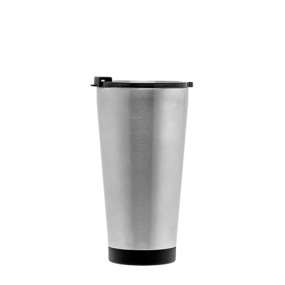 Back customization side of the RTIC Pint Tumbler 16 oz in Stainless Steel 