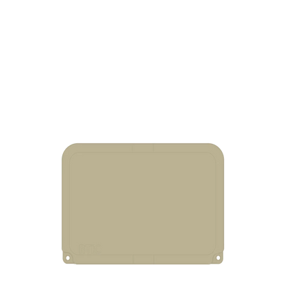 Lid customization side of the RTIC Ultra-Tough Cooler 20 qt in Tan 