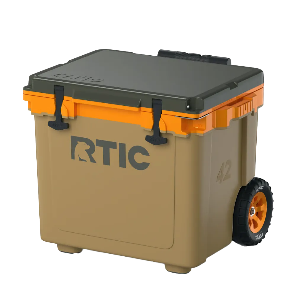 RTIC Ultra Light Cooler with Wheels 42 qt in Trailblazer 