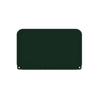 Lid customization side of the RTIC Ultra Light Cooler with Wheels 42 qt in Dark Pine 