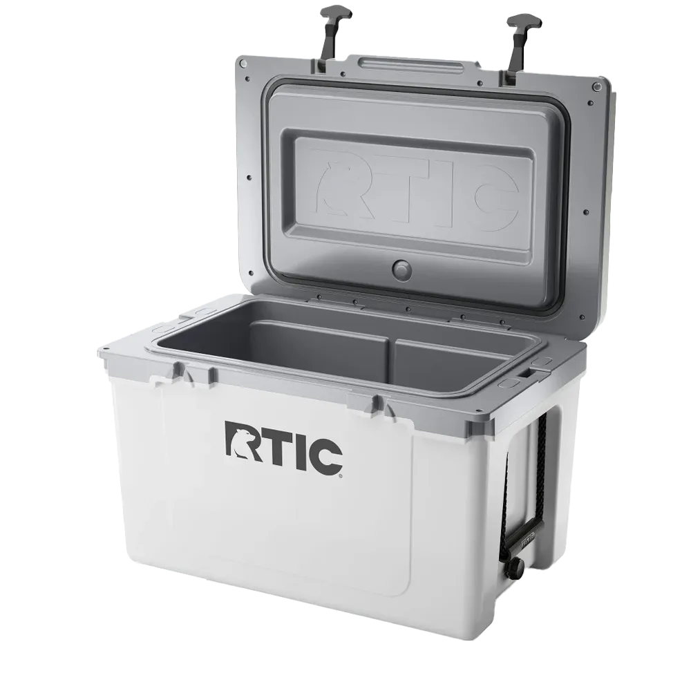 RTIC Ultra Light Cooler 52 qt in White and Gray 