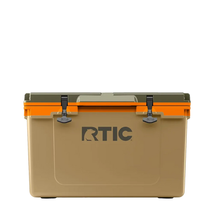 Front customization side of the RTIC Ultra Light Cooler 52 qt in Trailblazer 