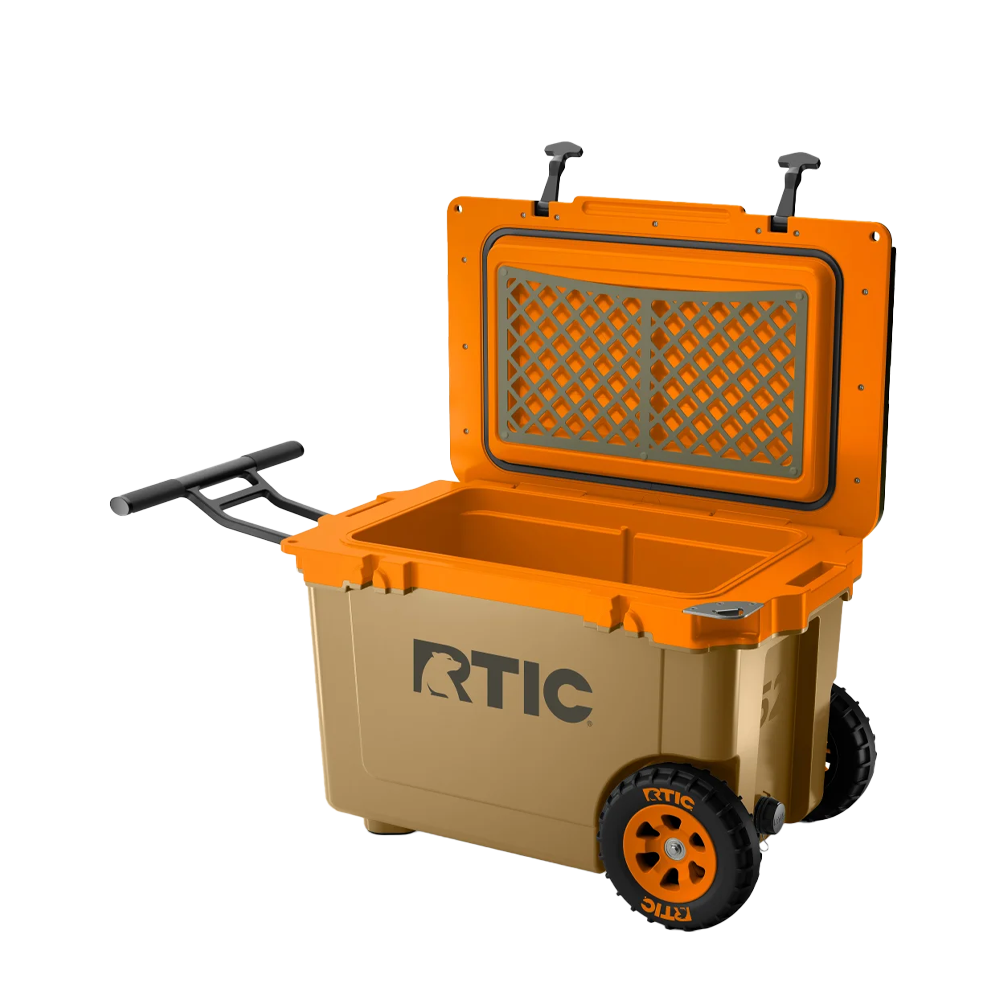 RTIC Ultra Light Cooler with Wheels 52 qt in Trailblazer 