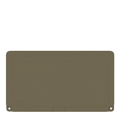 Lid customization side of the RTIC Ultra-Tough Cooler 65 qt in Olive 