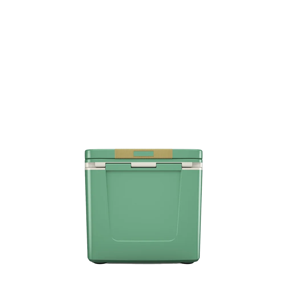 Back customization side of the RTIC Road Trip Personal Cooler 8 qt in Sage and Beach 