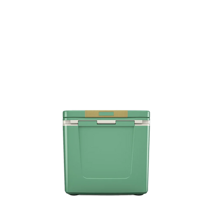 Back customization side of the RTIC Road Trip Personal Cooler 8 qt in Sage and Beach 