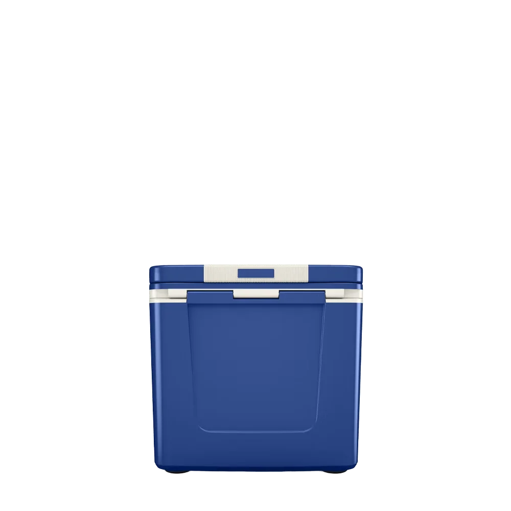 Back customization side of the RTIC Road Trip Personal Cooler 8 qt in Cobalt 