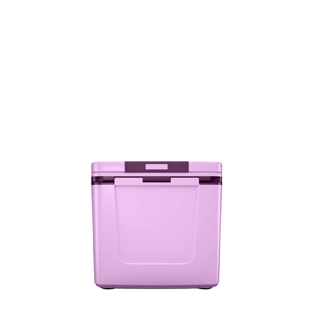 Back customization side of the RTIC Road Trip Personal Cooler 8 qt in Lavender 