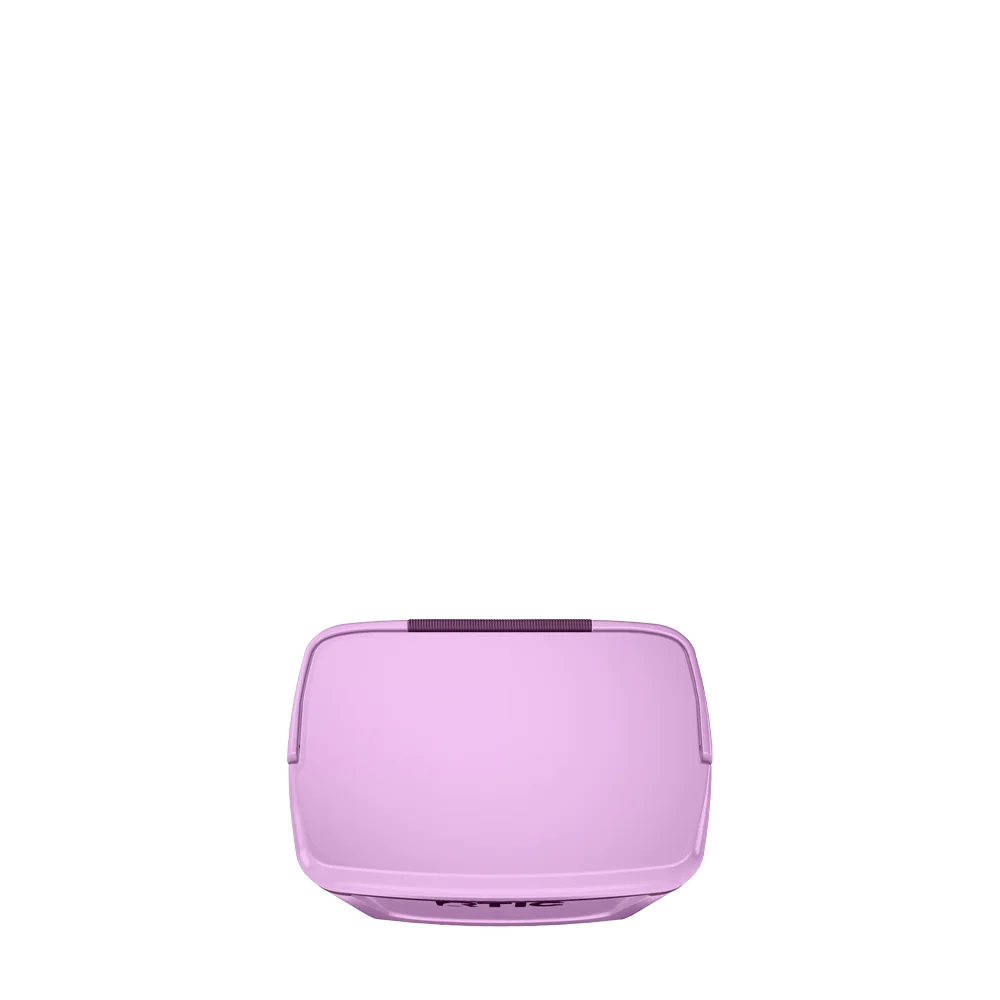 Lid customization side of the RTIC Road Trip Personal Cooler 8 qt in Lavender 