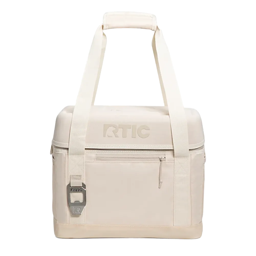 Front customization side of the RTIC Everyday Cooler 28 Can in Sand 