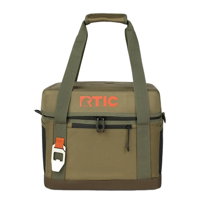 Front customization side of the RTIC Everyday Cooler 28 Can in Olive 