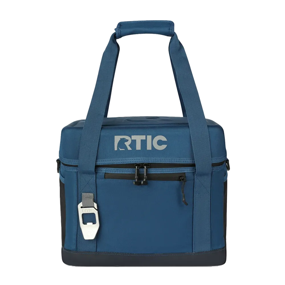 Front customization side of the RTIC Everyday Cooler 28 Can in Navy 