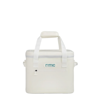 Front customization side of the RTIC Ultra-Tough Cooler 30 Can in Ivory 