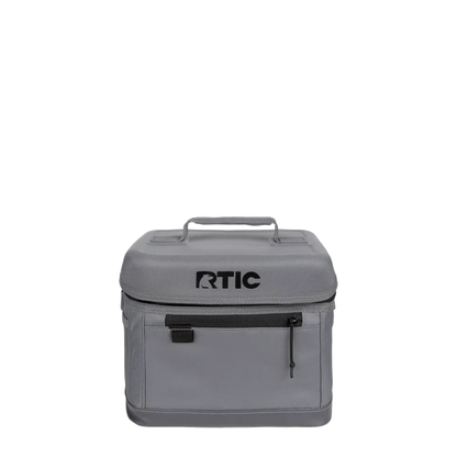 Front customization side of the RTIC Everyday Cooler 8 Can in Smoke 