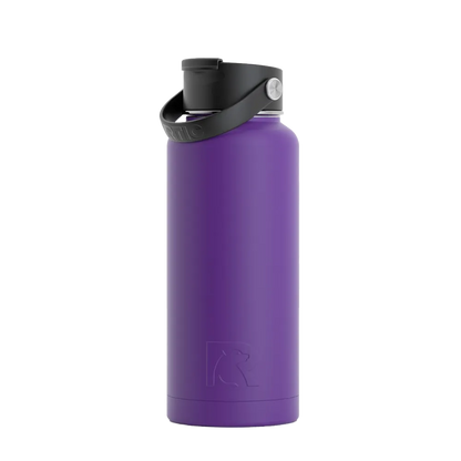 Purple Water Bottle Stainless Steel 32 oz