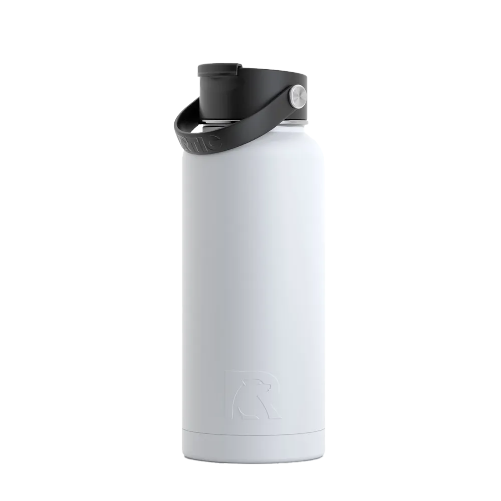 32 oz Silver RTIC Water Bottle