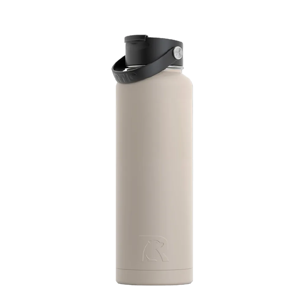 RTIC 40oz Bottle Charcoal Matte Stainless Steel Vacuum Insulated