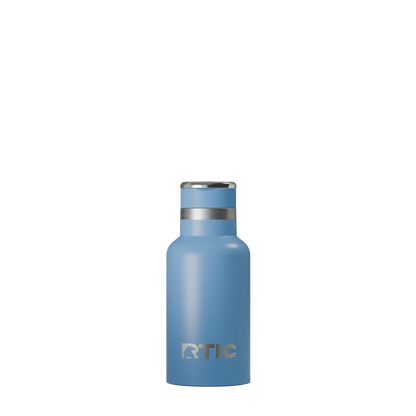 Back customization side of the RTIC Little Journey Bottle 12 oz in Denim 