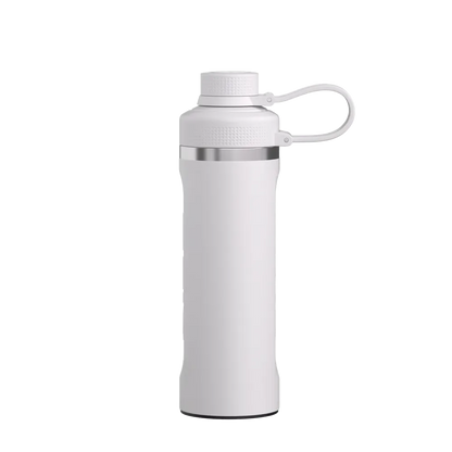 Back customization side of the RTIC Refuel Bottle 16 oz in Cool Gray 