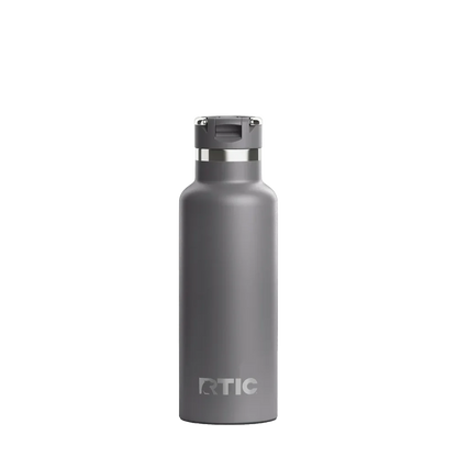 Back customization side of the RTIC Journey Bottle 16 oz in Graphite 