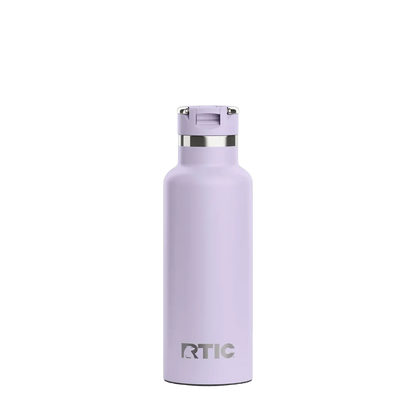 Back customization side of the RTIC Journey Bottle 16 oz in Dusty Lilac 