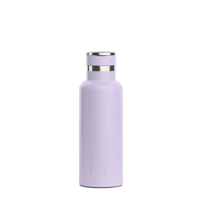 Front customization side of the RTIC Journey Bottle 16 oz in Dusty Lilac 