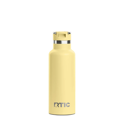Back customization side of the RTIC Journey Bottle 16 oz in Sunlight 
