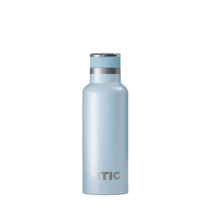 Back customization side of the RTIC Journey Bottle 16 oz in Glitter RTIC Ice 