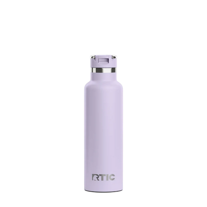 Back customization side of the RTIC Journey Bottle 20 oz in Dusty Lilac 