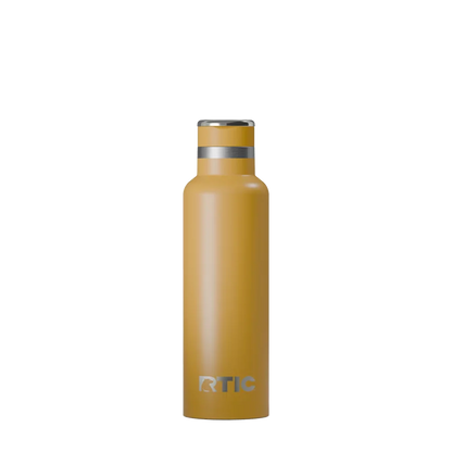 Back customization side of the RTIC Journey Bottle 20 oz in Harvest 