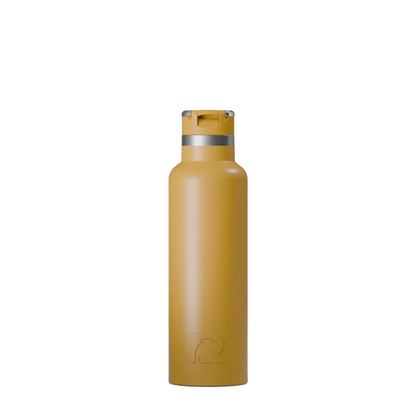 Front customization side of the RTIC Journey Bottle 20 oz in Harvest 