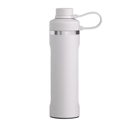 Back customization side of the RTIC Refuel Bottle 24 oz in Cool Gray 