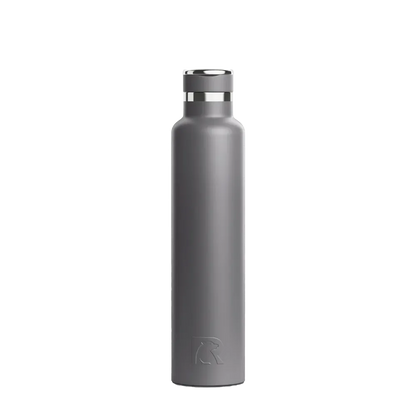 Front customization side of the RTIC Journey Bottle 26 oz in Graphite 