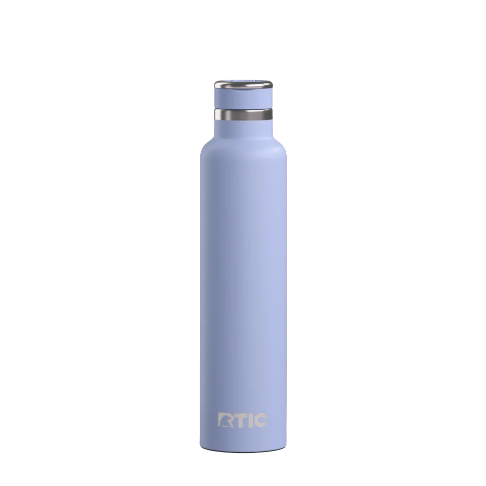 Back customization side of the RTIC Journey Bottle 26 oz in Periwinkle 