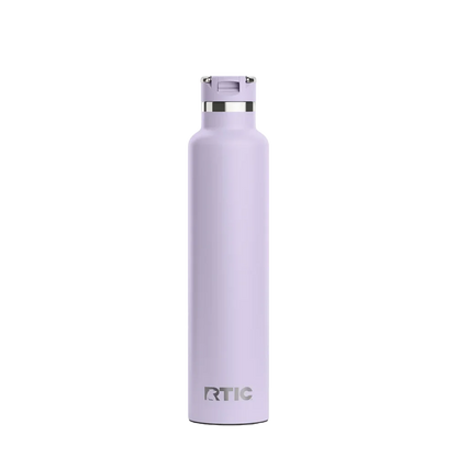 Back customization side of the RTIC Journey Bottle 26 oz in Dusty Lilac 