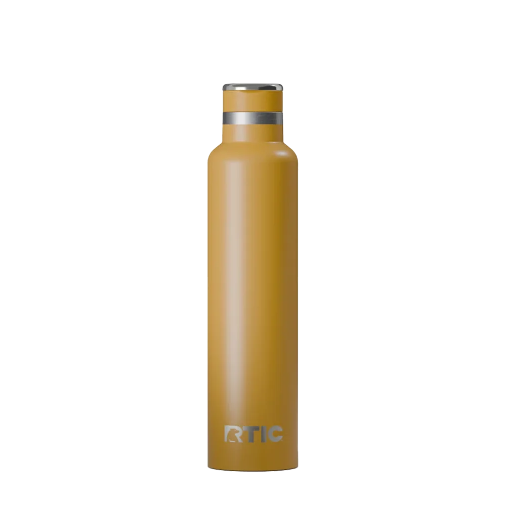 Back customization side of the RTIC Journey Bottle 26 oz in Harvest 