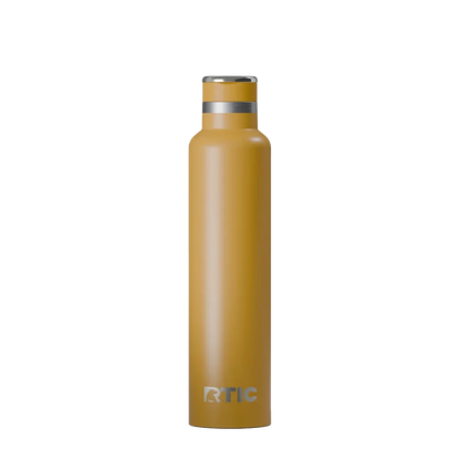 Back customization side of the RTIC Journey Bottle 26 oz in Harvest 
