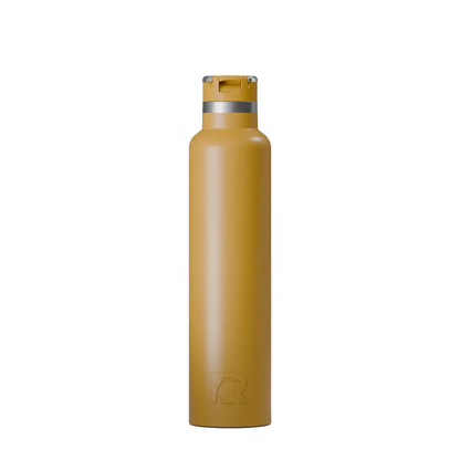 Front customization side of the RTIC Journey Bottle 26 oz in Harvest 