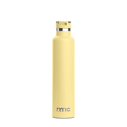 Back customization side of the RTIC Journey Bottle 26 oz in Sunlight 