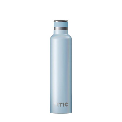 Back customization side of the RTIC Journey Bottle 26 oz in Glitter RTIC Ice 