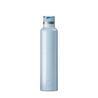 Front customization side of the RTIC Journey Bottle 26 oz in Glitter RTIC Ice 