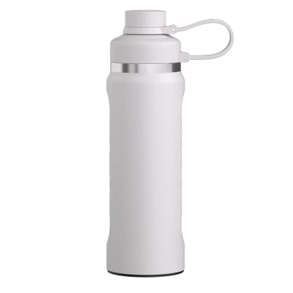 Back customization side of the RTIC Refuel Bottle 30 oz in Cool Gray 