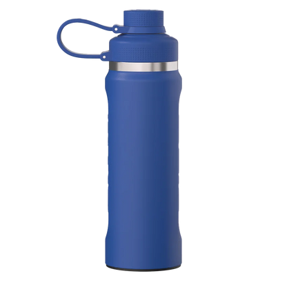 Front customization side of the RTIC Refuel Bottle 30 oz in Cobalt 