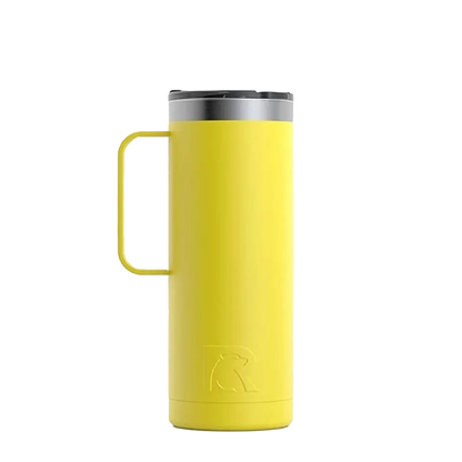 RTIC 20oz Travel Mug - Not Today Heifer - Blemished Sunflower