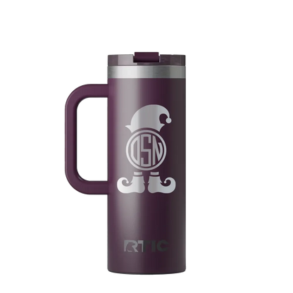 Holiday 2024 Monogram Collection | 20 oz Road Trip Mug