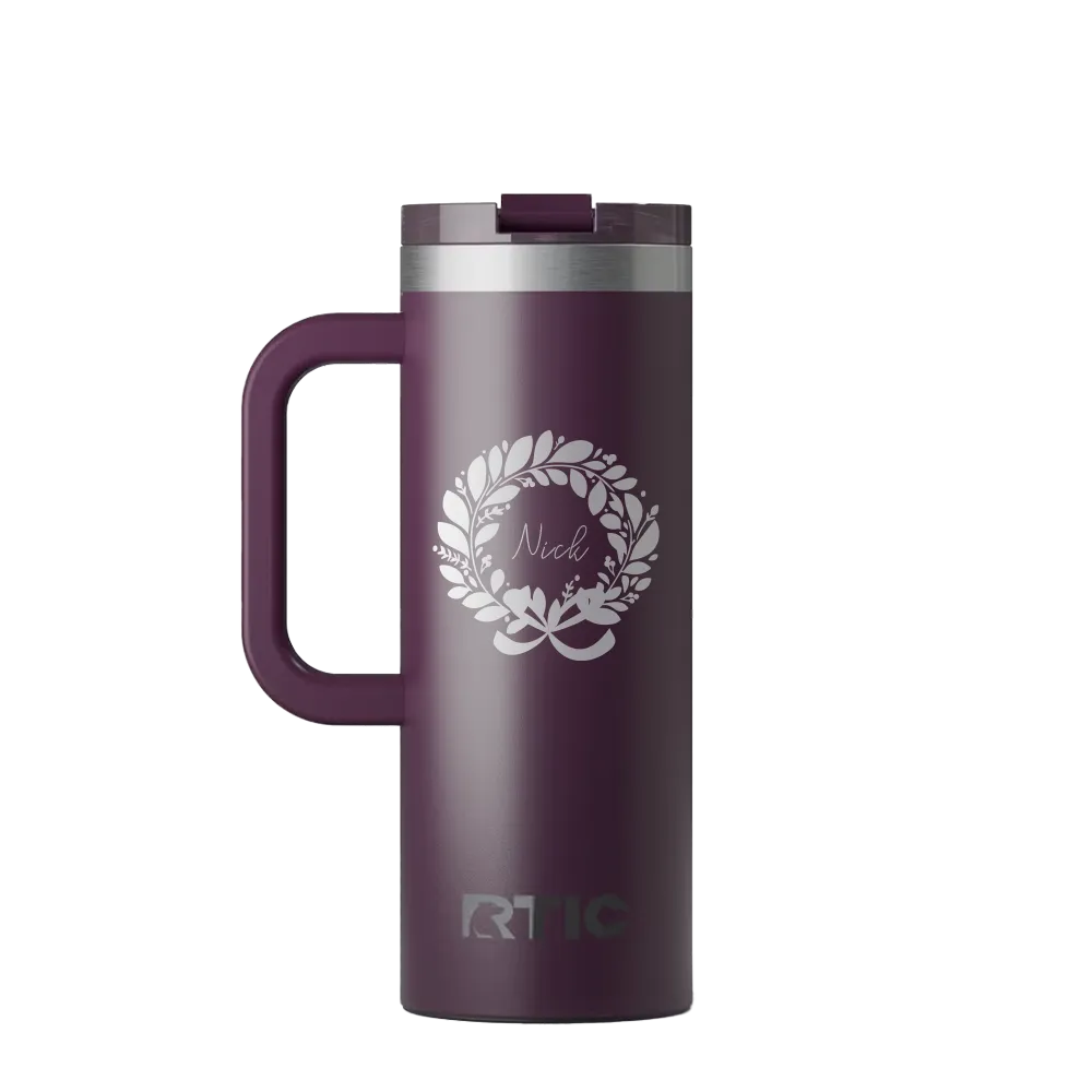 Holiday 2024 Monogram Collection | 20 oz Road Trip Mug